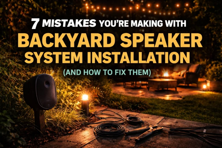 7 Mistakes You're Making with Backyard Speaker System Installation (and How to Fix Them) 0mo4r3c5rrm