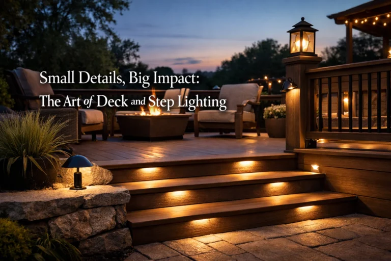 Small Details, Big Impact: The Art of Deck and Step Lighting c6pmm vc9yx