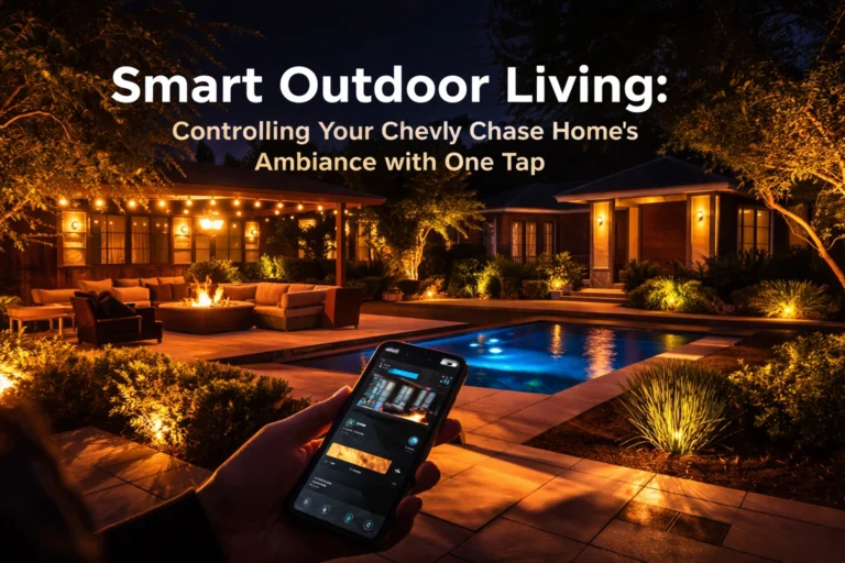 Smart Outdoor Living: Controlling Your Chevy Chase Home's Ambiance with One Tap sos6btyzo54
